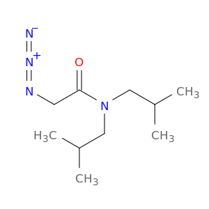 2-Azido-N,N-bis(2-methylpropyl)acetamide