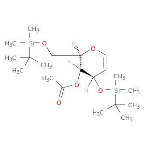 4-O-乙酰基-3,6-二-O-(叔丁基二甲基硅)-D-葡萄烯糖