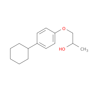 2-propanol, 1-(p-cyclohexylphenoxy)-