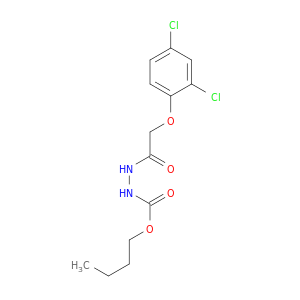 Hydrazinecarboxylic acid, 2-[(2,4-dichlorophenoxy)acetyl]-, butyl ester