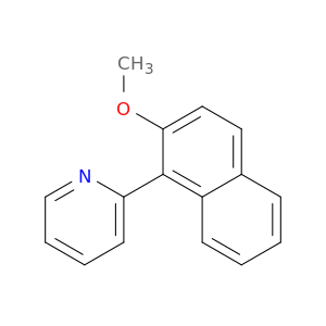 Pyridine, 2-(2-methoxy-1-naphthalenyl)-