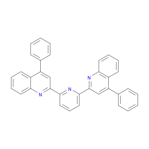 Quinoline, 2,2'-(2,6-pyridinediyl)bis[4-phenyl-