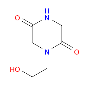 2,5-Piperazinedione,1-(2-hydroxyethyl)-