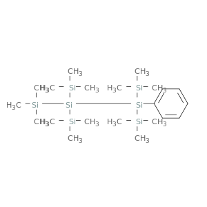 Tetrasilane, 1,1,1,4,4,4-hexamethyl-2-phenyl-2,3,3-tris(trimethylsilyl)-