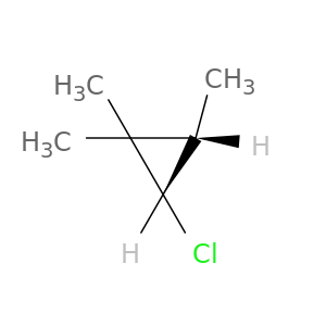 Cyclopropane, 2-chloro-1,1,3-trimethyl-, cis-
