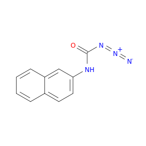 Carbamic azide, 2-naphthalenyl-
