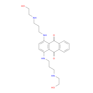 1,4-BIS({3-[(2-HYDROXYETHYL)AMINO]PROPYL}AMINO)ANTHRA-9,10-QUINONE