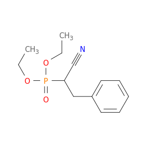 Phosphonic acid,(1-cyano-2-phenylethyl)-, diethyl ester (9CI)