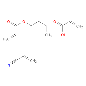 acrylic acid; butyl prop-2-enoate; prop-2-enenitrile