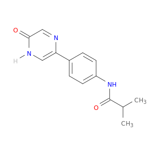 Propanamide, N-[4-(4,5-dihydro-5-oxopyrazinyl)phenyl]-2-methyl-