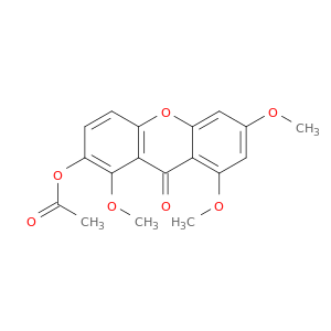 9H-Xanthen-9-one, 2-(acetyloxy)-1,6,8-trimethoxy-
