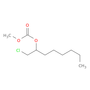 Carbonic acid, 1-(chloromethyl)heptyl methyl ester