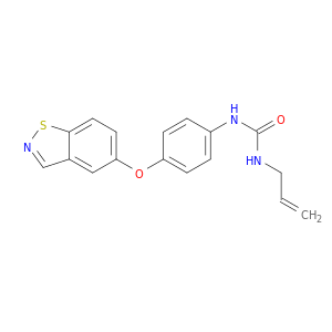 Urea, N-[4-(1,2-benzisothiazol-5-yloxy)phenyl]-N'-2-propenyl-