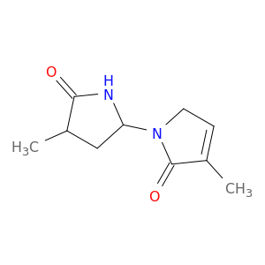 2H-Pyrrol-2-one, 1,5-dihydro-3-methyl-1-(4-methyl-5-oxo-2-pyrrolidinyl)-