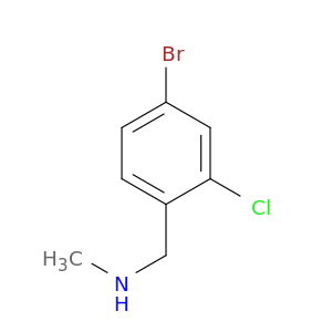 [(4-Bromo-2-chlorophenyl)methyl](methyl)amine