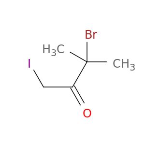 2-Butanone, 3-bromo-1-iodo-3-methyl-