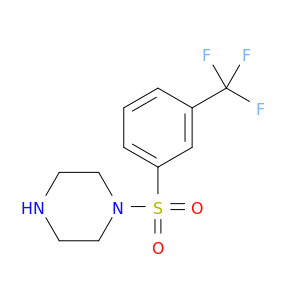 1-((3-(Trifluoromethyl)phenyl)sulfonyl)piperazine