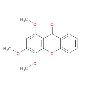 9H-Xanthen-9-one, 1,3,4-trimethoxy-