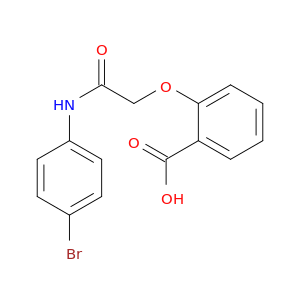 2-(2-((4-溴苯基)氨基)-2-氧代乙氧基)苯甲酸