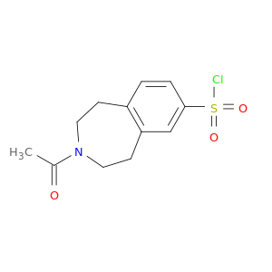 1H-3-Benzazepine-7-sulfonylchloride, 3-acetyl-2,3,4,5-tetrahydro-