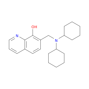8-Quinolinol, 7-[(dicyclohexylamino)methyl]-