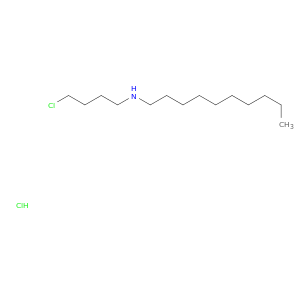 1-Decanamine, N-(4-chlorobutyl)-, hydrochloride
