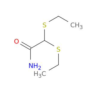 Acetamide, 2,2-bis(ethylthio)-