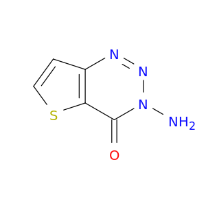 Thieno[3,2-d]-1,2,3-triazin-4(3H)-one, 3-amino-