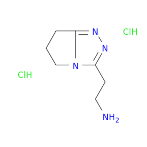 5H-Pyrrolo[2,1-C]-1,2,4-三唑-3-乙醇胺,6,7-二氢-,盐酸盐(1：2)