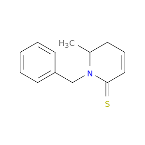 2(1H)-Pyridinethione, 5,6-dihydro-6-methyl-1-(phenylmethyl)-