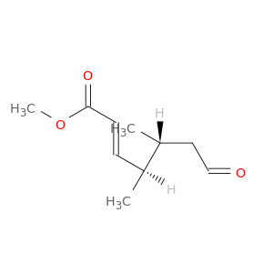 2-Heptenoic acid, 4,5-dimethyl-7-oxo-, methyl ester, (2E,4R,5R)-