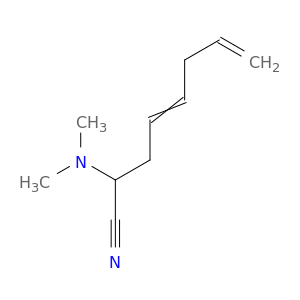 4,7-Octadienenitrile, 2-(dimethylamino)-
