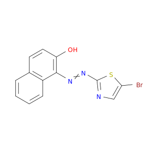 2-Naphthalenol, 1-[(5-bromo-2-thiazolyl)azo]-
