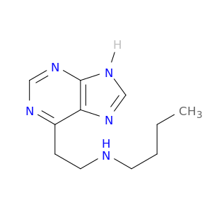 N-(2-(9H-PURIN-6-YL)ETHYL)BUTAN-1-AMINE
