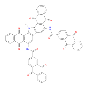 2-蒽乙酰胺,N,N'-(10,15,16,17-四氢-5,10,15,17-四氧-5H-亚萘[2,3-A：2',3'-I]咔唑-6,9-二基)双[9,10-二氢-9,10-二氧化硅-