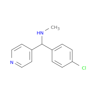 [(4-Chlorophenyl)(pyridin-4-yl)methyl](methyl)amine