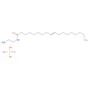 9-十八烷酰胺,N-(2-氨基乙基)-,(Z)-,磷酸盐