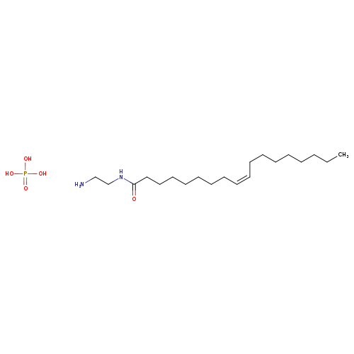 9-十八烷酰胺,N-(2-氨基乙基)-,(Z)-,磷酸盐