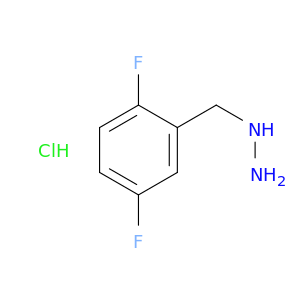 [(2,5-difluorophenyl)methyl]hydrazine hydrochloride