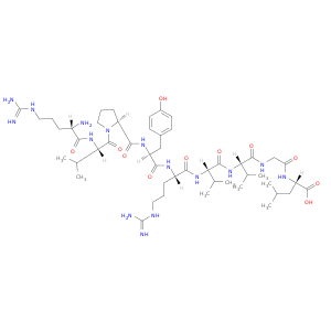 L-Leucine, L-arginyl-L-valyl-L-prolyl-L-tyrosyl-L-arginyl-L-valyl-L-valylglycyl-