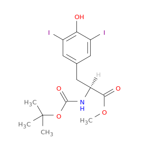 (S)-Methyl 2-((tert-butoxycarbonyl)amino)-3-(4-hydroxy-3,5-diiodophenyl)propanoate