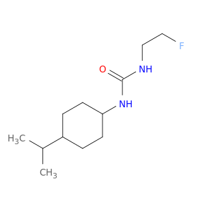Urea,N-(2-fluoroethyl)-N'-[4-(1-methylethyl)cyclohexyl]-