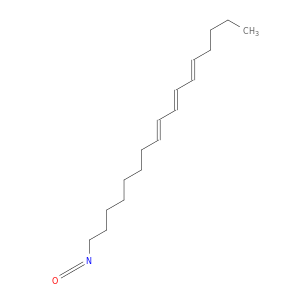 5,7,9-Heptadecatriene, 17-isocyanato-, (E,E,E)-
