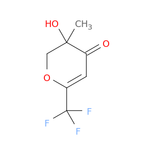 4H-Pyran-4-one, 2,3-dihydro-3-hydroxy-3-methyl-6-(trifluoromethyl)-