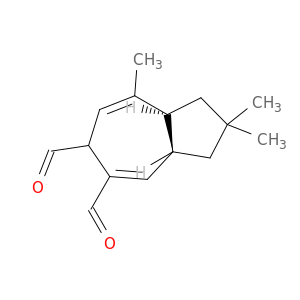 (3as,8as)-2,2,8-trimethyl-1,2,3,3a,6,8a-hexahydroazulene-5,6-dicarbaldehyde