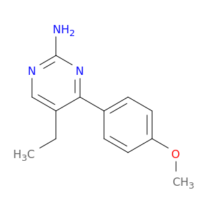 5-乙基-4-(4-甲氧基苯基)-2-嘧啶胺