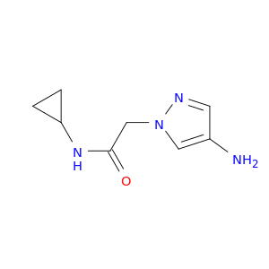 2-(4-氨基-1H-吡唑-1-基)-N-环丙基乙酰胺