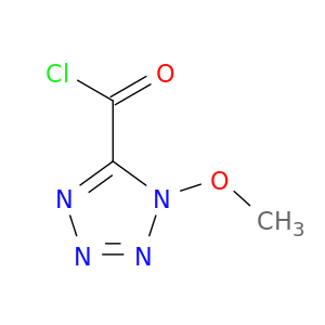 1H-Tetrazole-5-carbonylchloride, 1-methoxy-