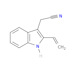 1H-Indole-3-acetonitrile, 2-ethenyl-