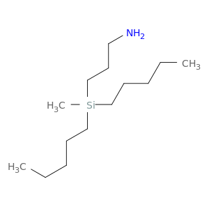 1-Propanamine,3-(methyldipentylsilyl)-